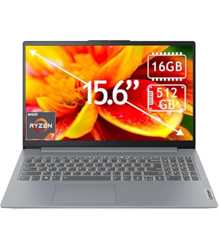 Amazon.com: Lenovo IdeaPad Slim 3 15ABR8 Laptop / 15.6